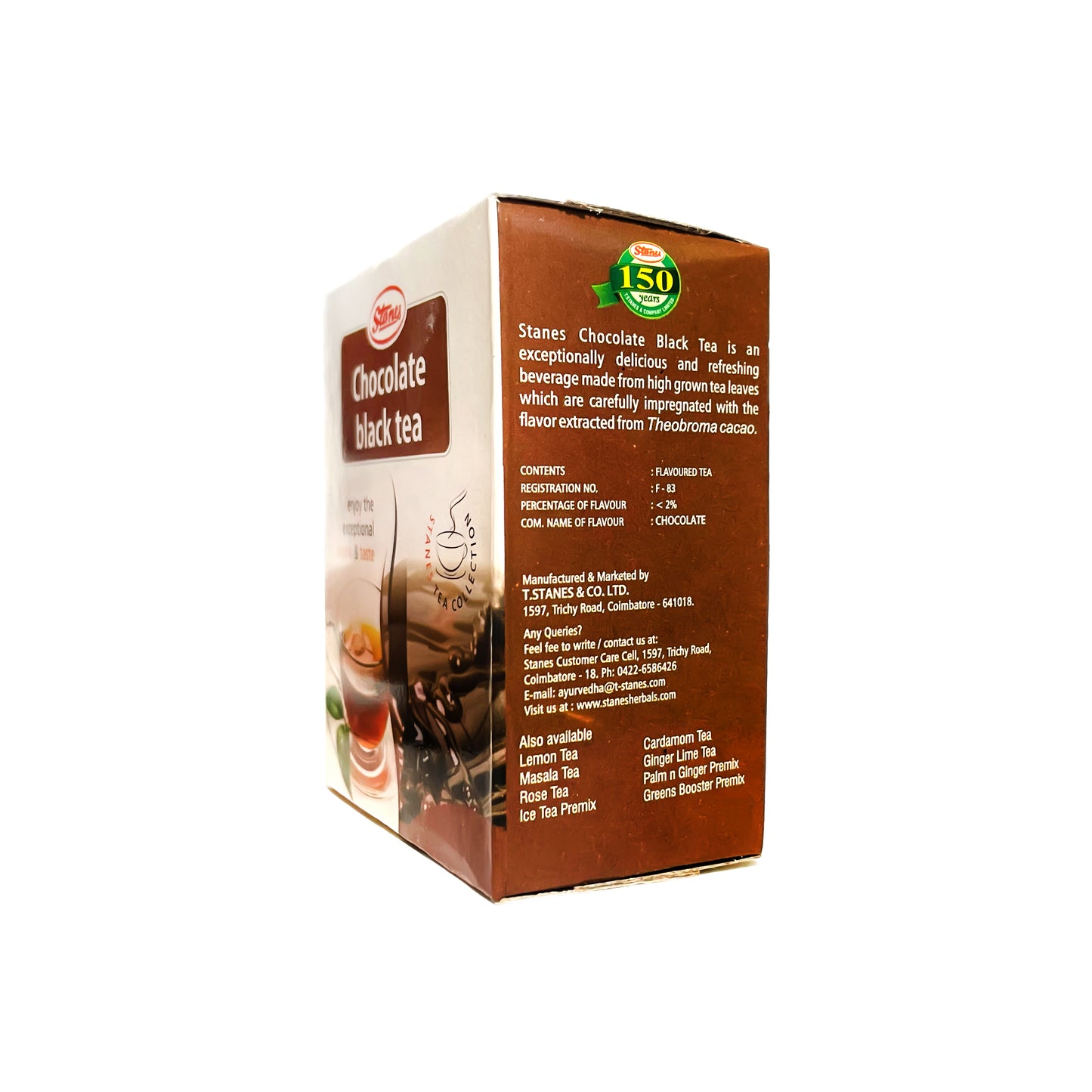 STANES Chocolate Black Tea 100g