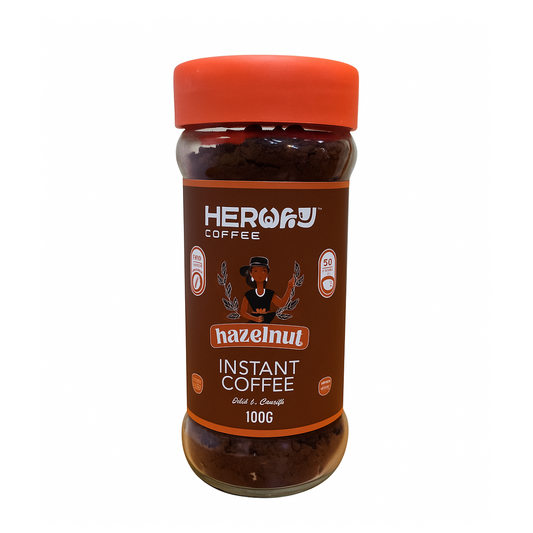 HERWAY Hazelnut Instant Coffee 100 g