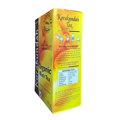 KORAKUNDAH Organic Black Tea 250 g