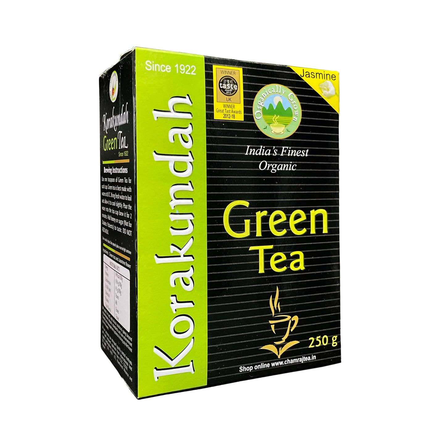 KORAKUNDAH Organic Green Tea (Jasmine) 250 g