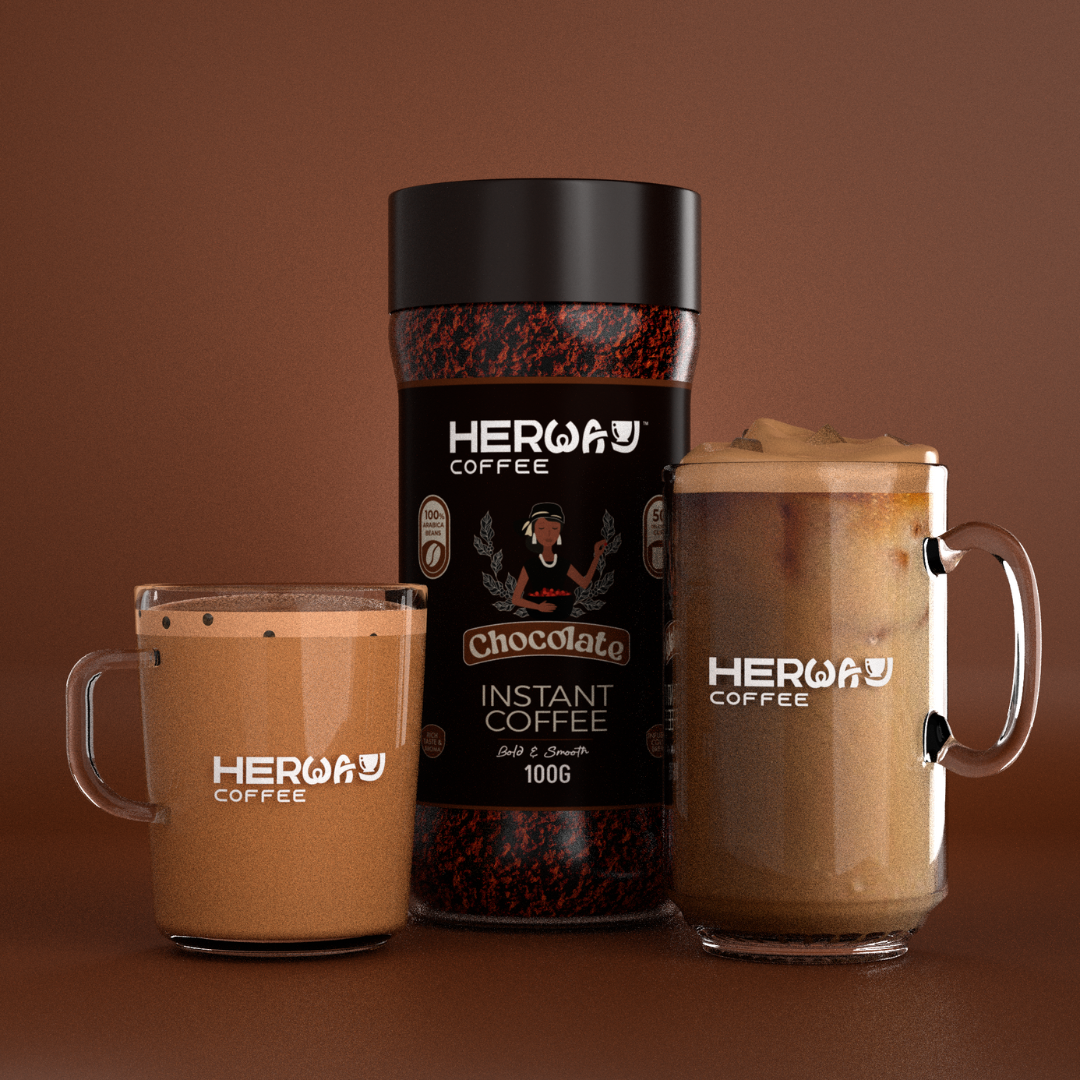 HERWAY Chocolate Instant Coffee 100 g