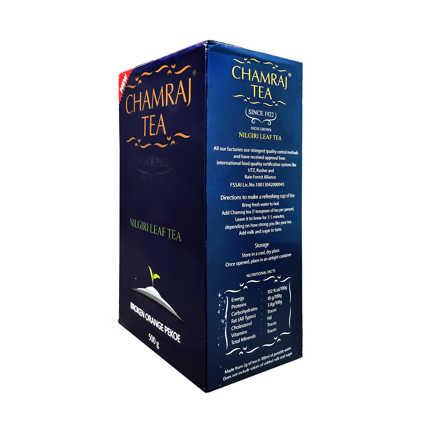 CHAMRAJ High Grown Nilgiri Leaf Tea 500 g