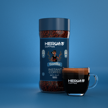 HERWAY Vanilla Instant Coffee 100 g