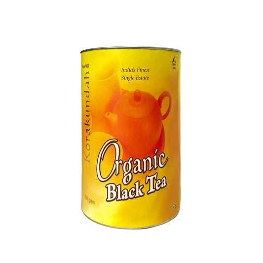 KORAKUNDAH Organic Black Tea in Canister 100 g