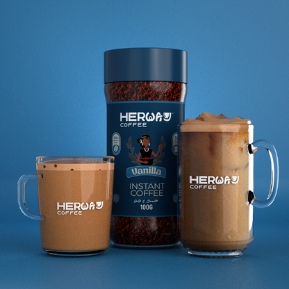HERWAY Vanilla Instant Coffee 100 g