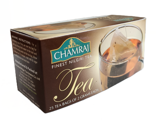 CHAMRAJ Black Tea | 25 Dip Tea Bags of 2 grams each