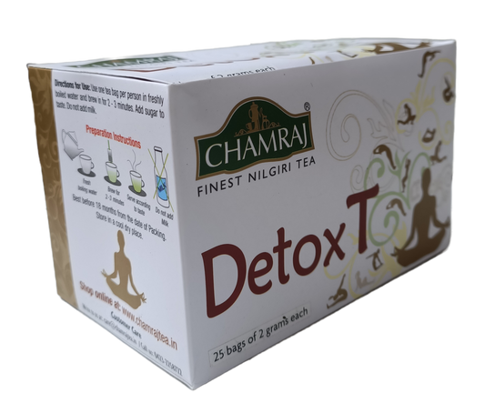 CHAMRAJ Detox T Infusion | 25 Dip Bags of 2 grams each