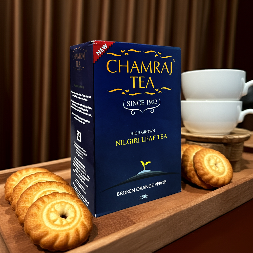 CHAMRAJ High Grown Nilgiri Leaf Tea (BOP) 250 g