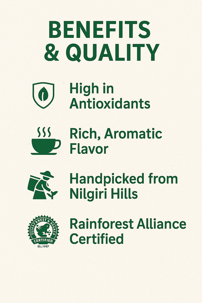 KORAKUNDAH Organic Black Tea 250 g