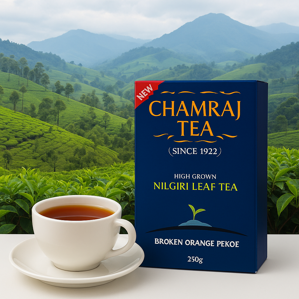 CHAMRAJ High Grown Nilgiri Leaf Tea (BOP) 250 g