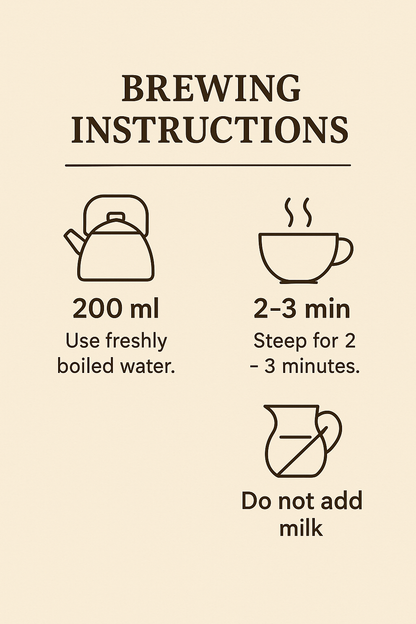KORAKUNDAH Real Organic White Tea 50 g