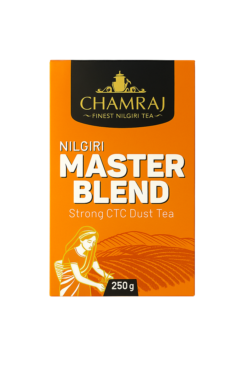 CHAMRAJ Nilgiri Master Blend Strong CTC Dust Tea 250 g