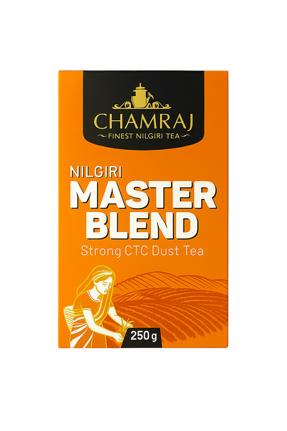 CHAMRAJ Nilgiri Master Blend Strong CTC Dust Tea 250 g