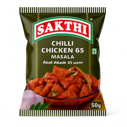 SAKTHI Chilli Chicken 65 Masala 50 g