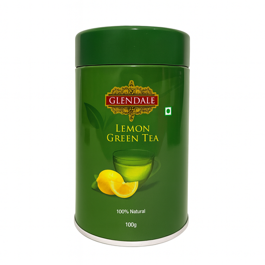 GLENDALE Lemon Green Tea Tin 100 g