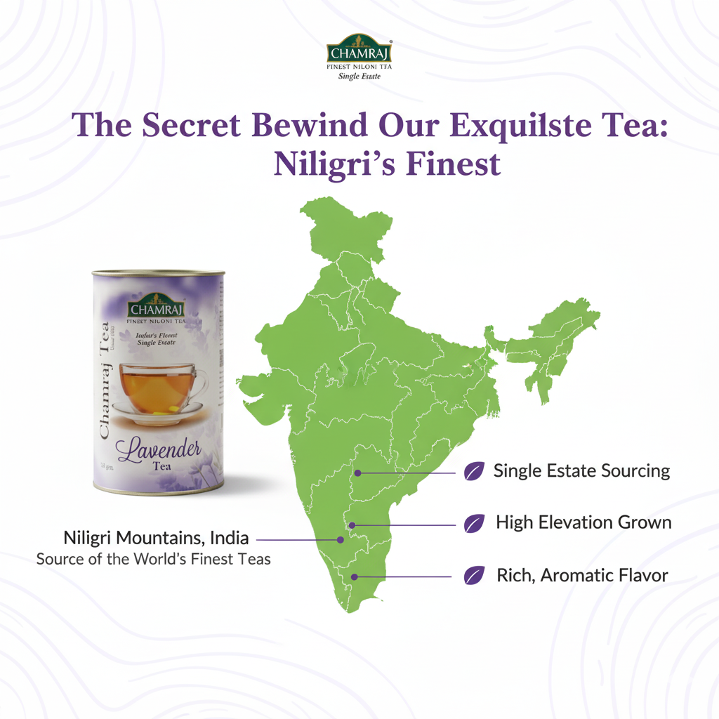 CHAMRAJ Lavender Tea 100 g