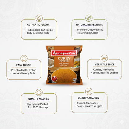 ANNAPOORNA CURRY POWDER 50G