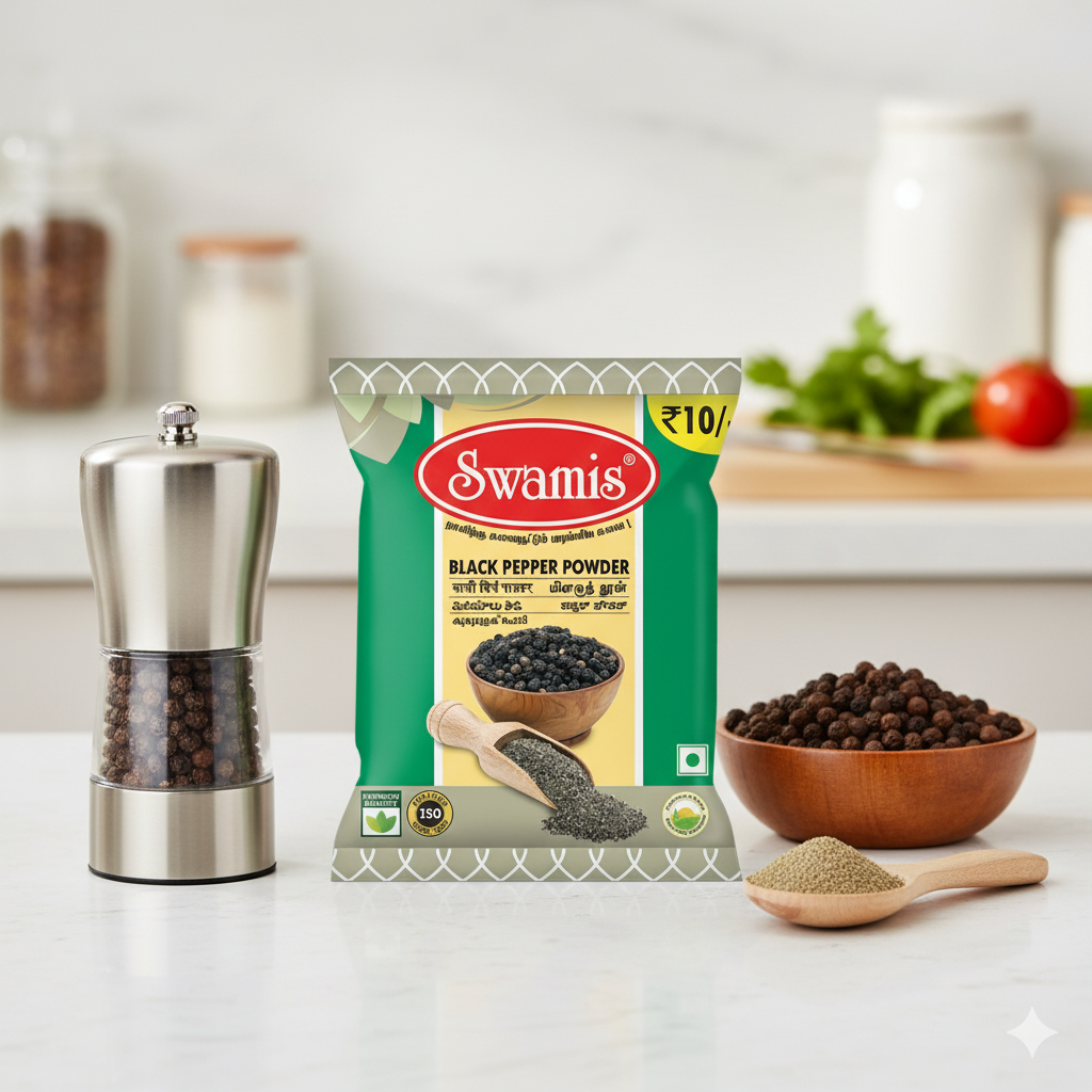 SWAMIS Black Pepper Powder 300g