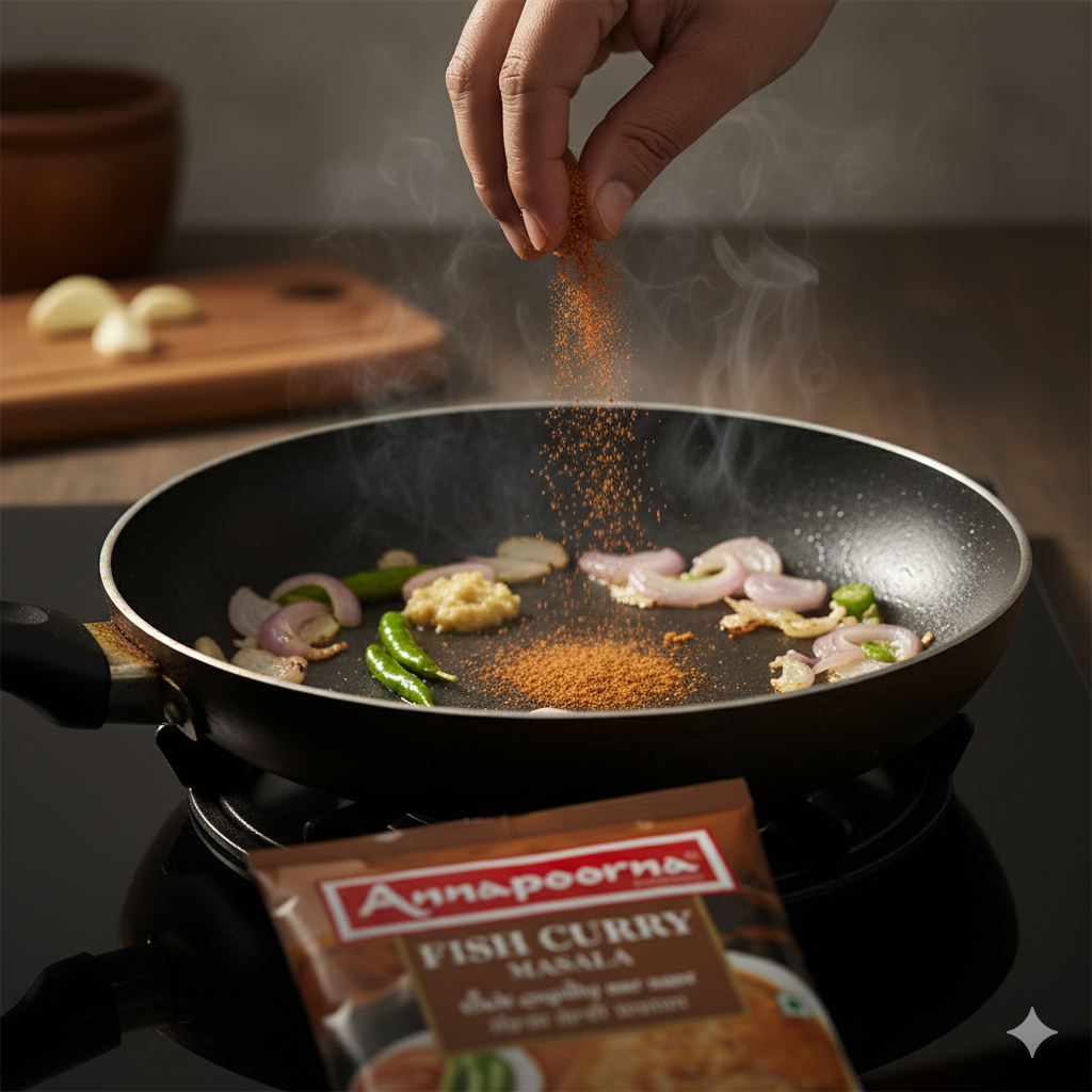 ANNAPOORNA FISH CURRY MASALA 50G
