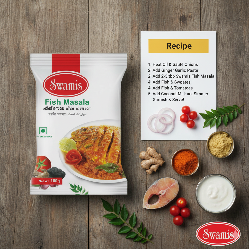 SWAMIS Fish Curry Masala 300g
