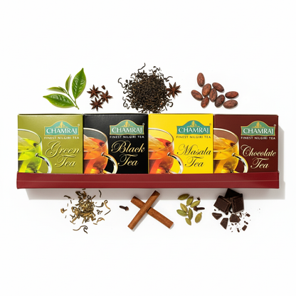 CHAMRAJ Gift Pack – Premium Nilgiri Tea Collection (40 Dip Bags)