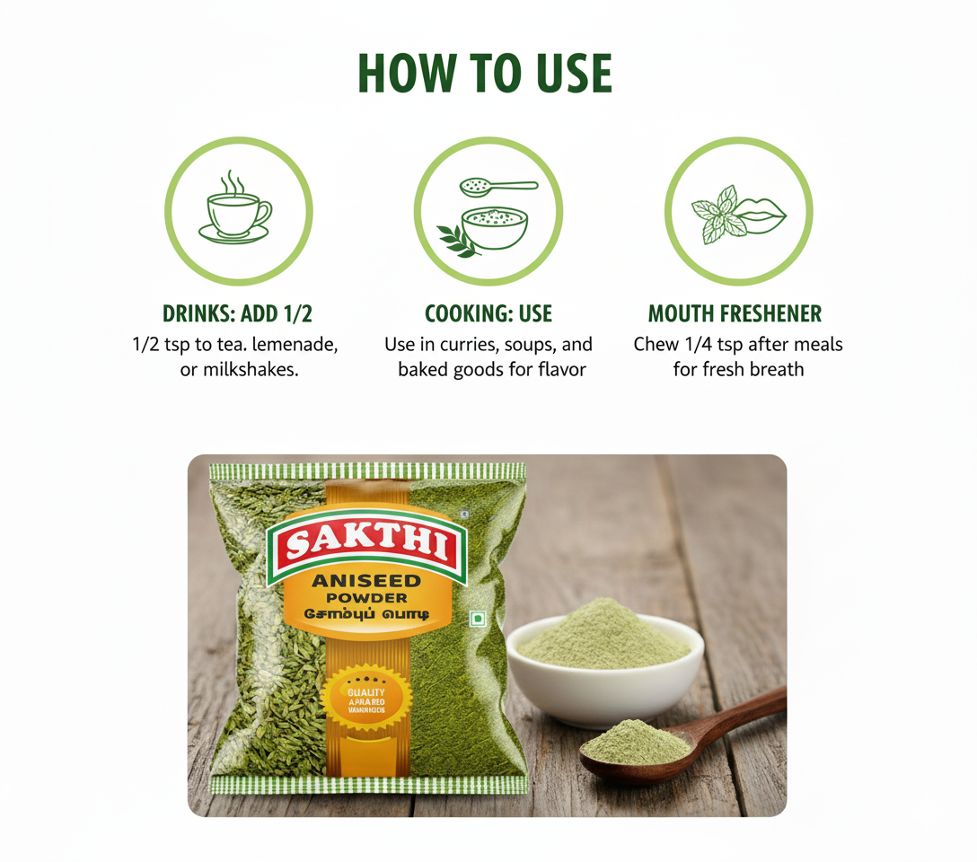 SAKTHI Aniseed Powder 50 g