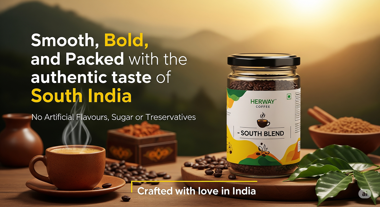HERWAY South Blend Instant Coffee 100 g