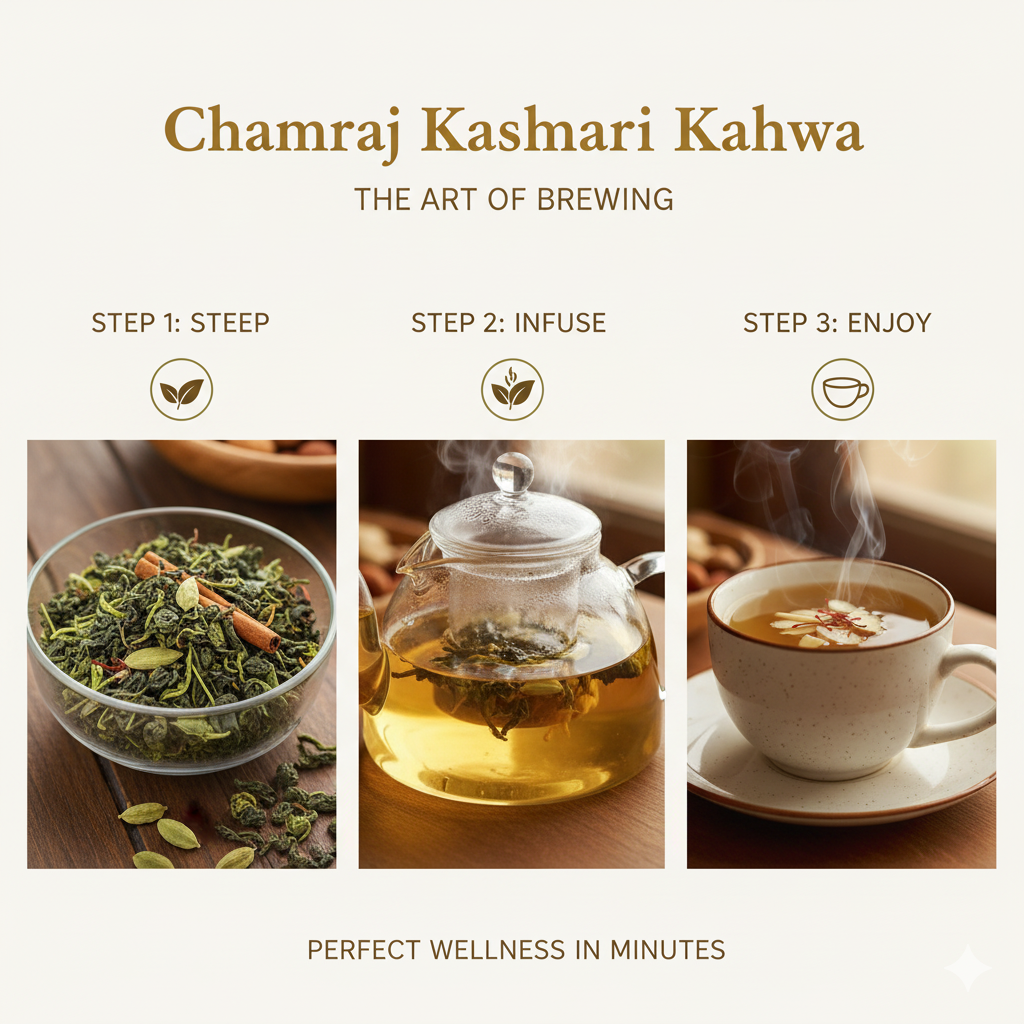 CHAMRAJ Kashmiri Kahwa Tea 100 g