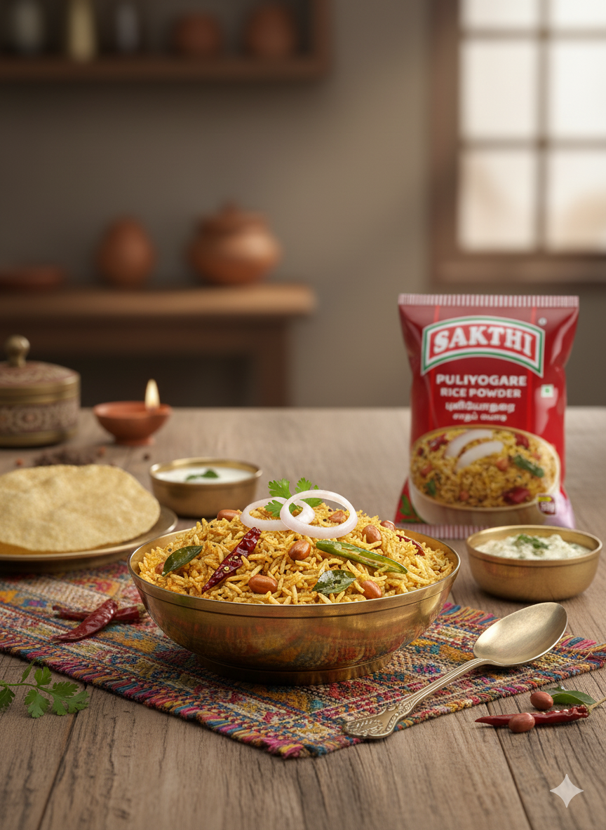 SAKTHI Puliyogare Rice Powder 50 g