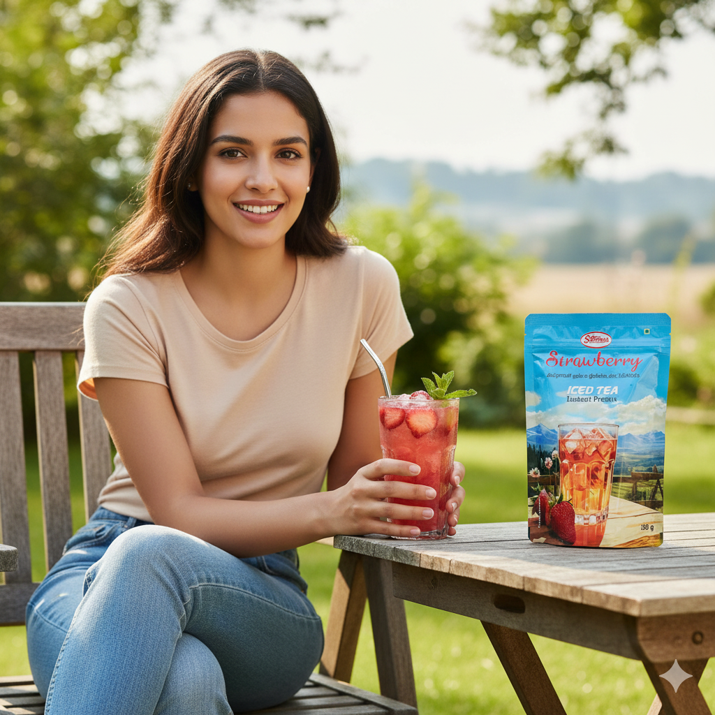 STANES Strawberry Iced Tea Instant Premix 250 g