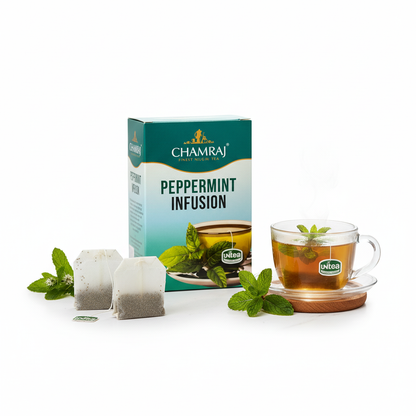 CHAMRAJ Peppermint Infusion (25 Dip Bags)