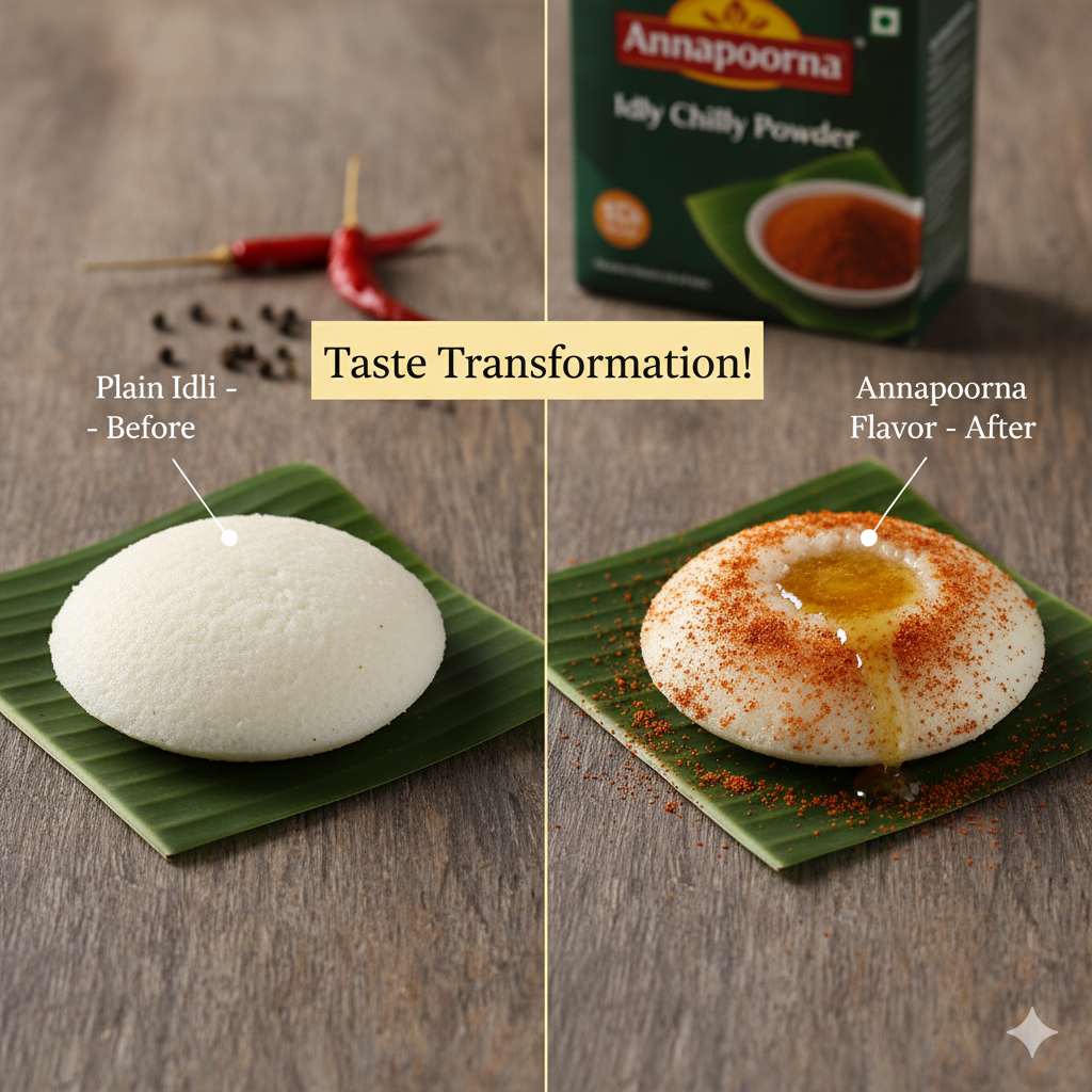 ANNAPOORNA IDLY CHILLY POWDER 50G