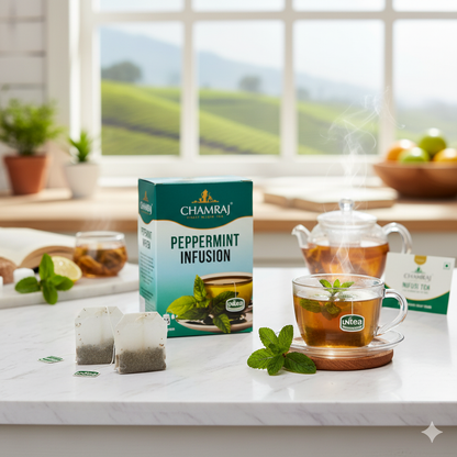 CHAMRAJ Peppermint Infusion (25 Dip Bags)