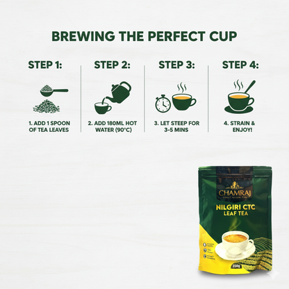 CHAMRAJ Nilgiri CTC Leaf Tea 250 g