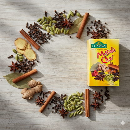 CHAMRAJ Masala Chai (25 Dip Bags)