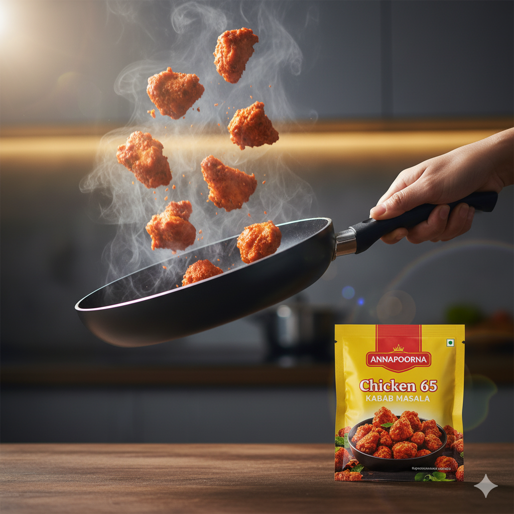 ANNAPOORNA CHICKEN 65/KABAB MASALA
