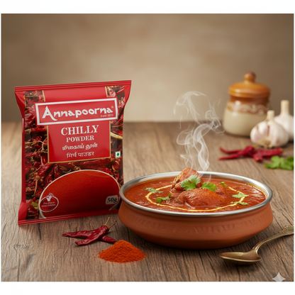 ANNAPOORNA CHILLY POWDER 50G