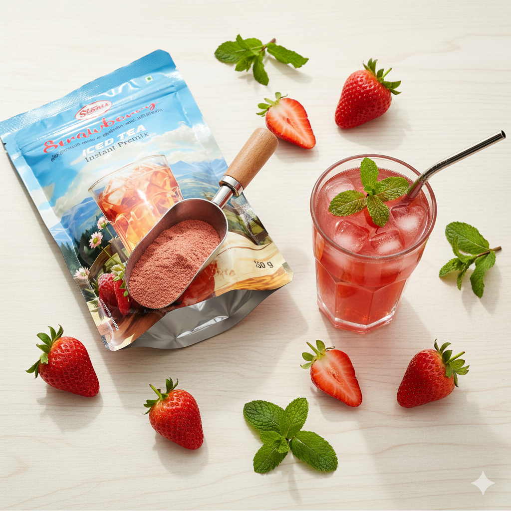 STANES Strawberry Iced Tea Instant Premix 250 g