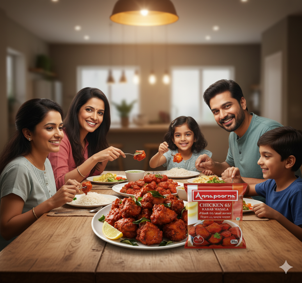 ANNAPOORNA CHICKEN 65/KABAB MASALA