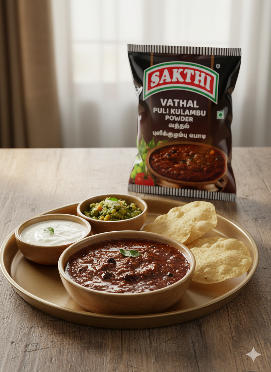 SAKTHI Vathal Pulikulambu Powder 50 g