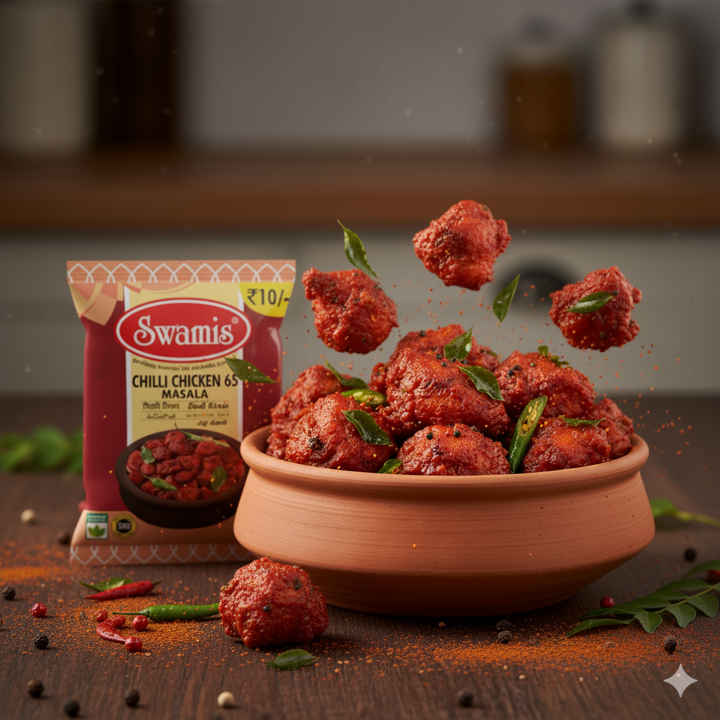 SWAMIS Chilli Chicken 65 Masala 300g