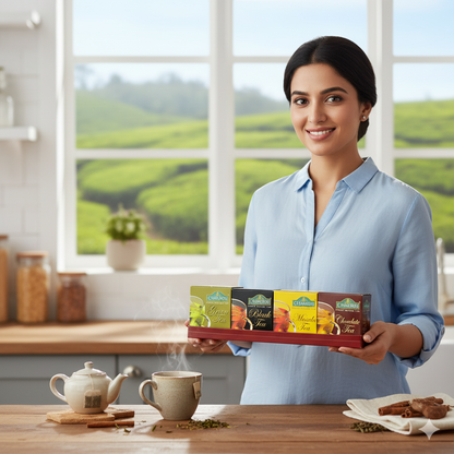 CHAMRAJ Gift Pack – Premium Nilgiri Tea Collection (40 Dip Bags)