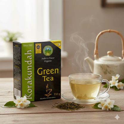 KORAKUNDAH Organic Green Tea (Jasmine) 250 g