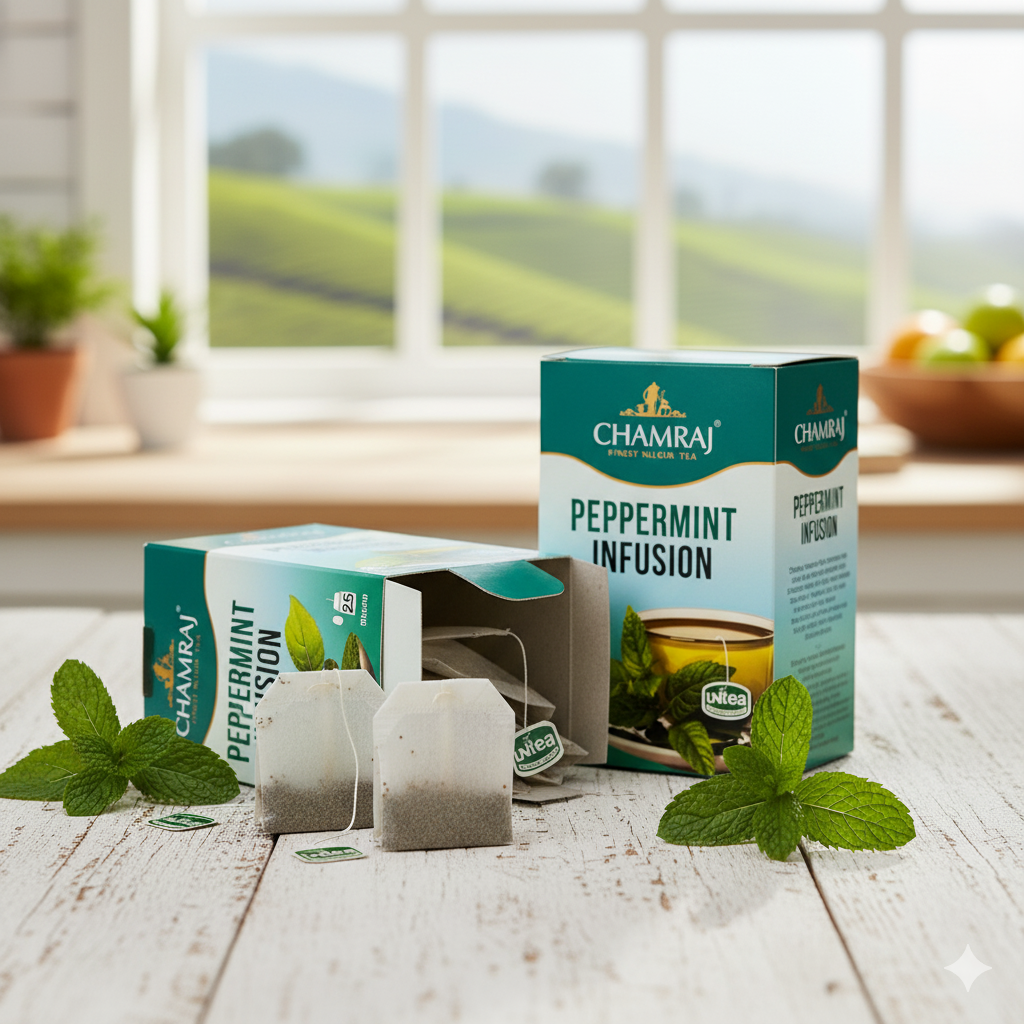 CHAMRAJ Peppermint Infusion (25 Dip Bags)