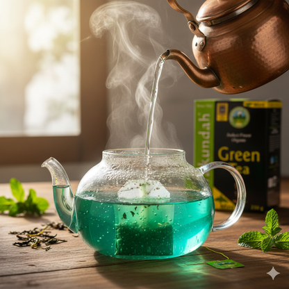 KORAKUNDAH Organic Green Tea (Mint) 250 g