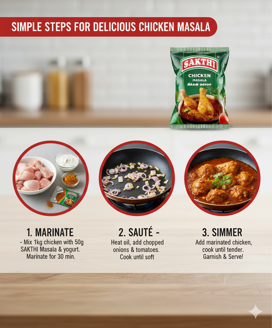 SAKTHI Chicken Masala 50 g