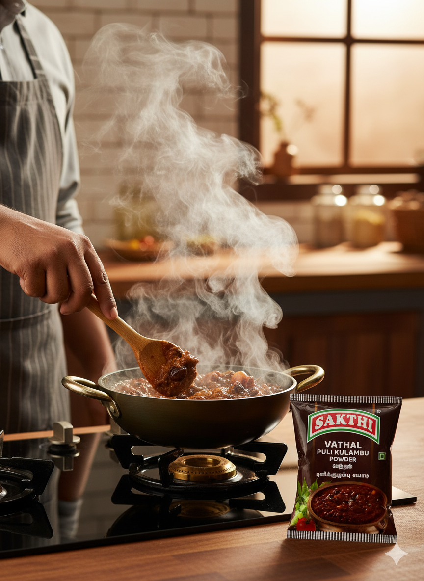 SAKTHI Vathal Pulikulambu Powder 50 g