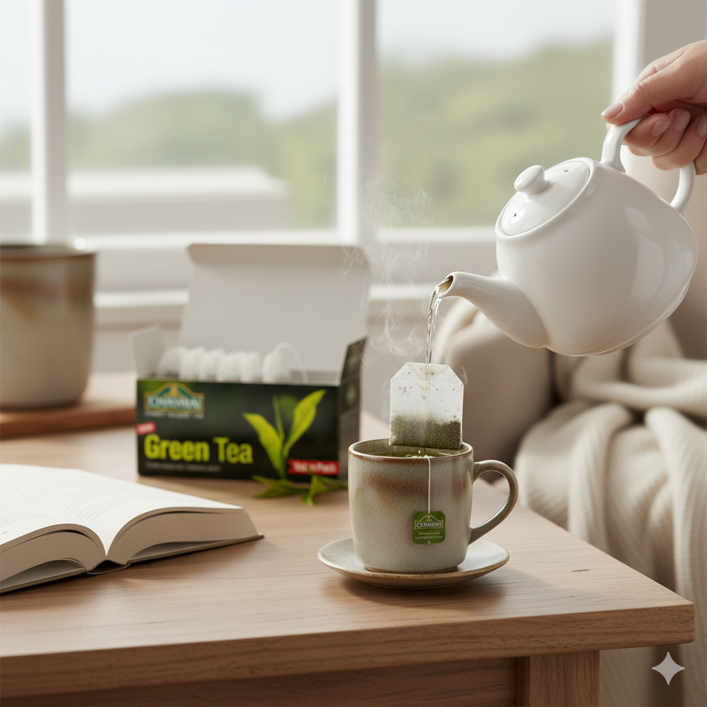 CHAMRAJ Green Tea (25 Dip Bags)