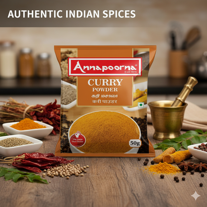 ANNAPOORNA CURRY POWDER 50G