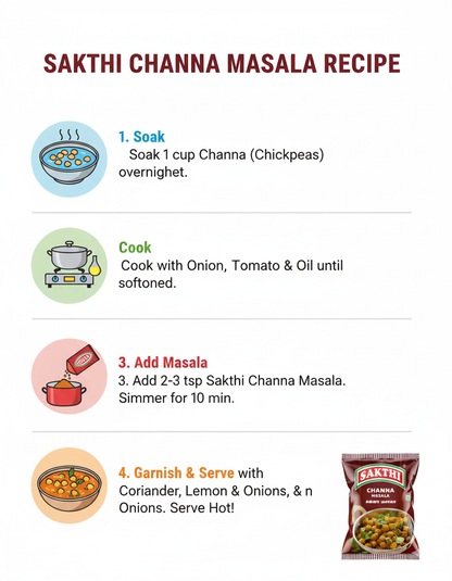 SAKTHI Channa Masala 50 g